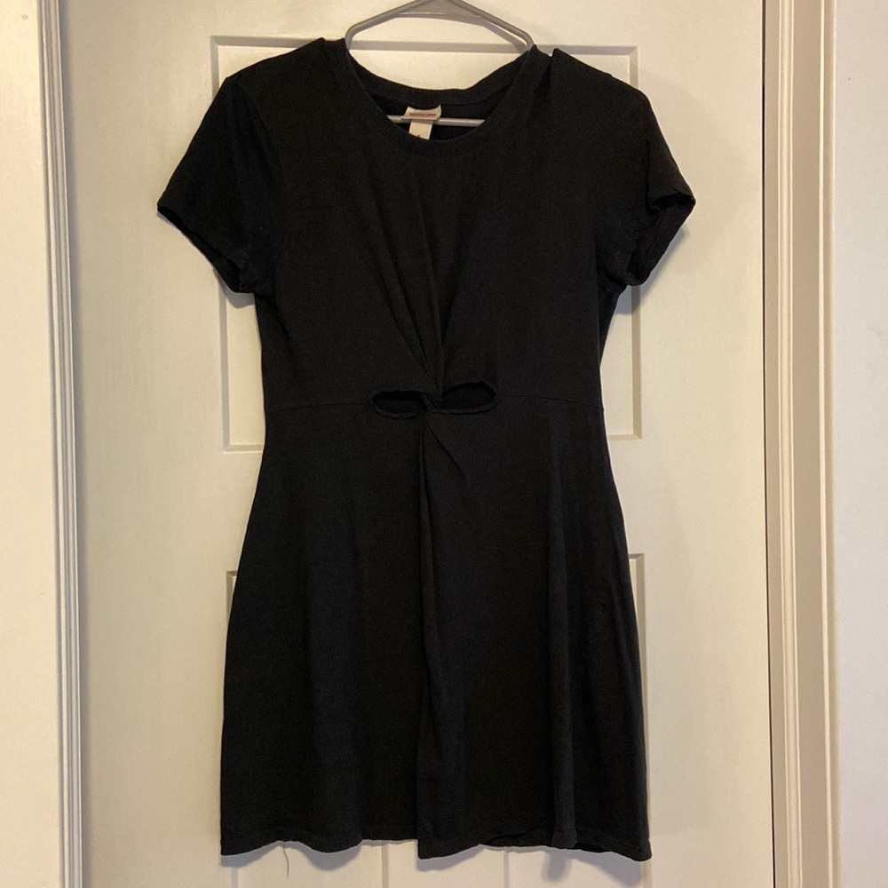 Grey tee shirt dress